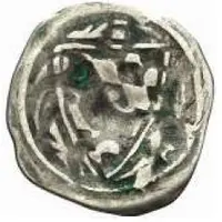 1 Pfennig - Rudolph I and his brother Louis IV Upper Bavaria