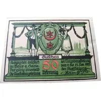 50 Pfennigs Notgeldausstellung