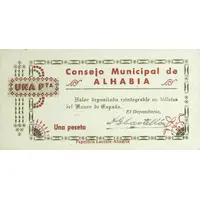 1 Peseta Alhabia