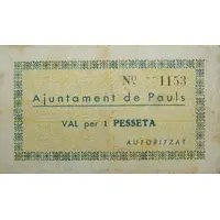 1 Peseta Pauls