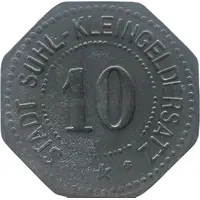 10 Pfennig - Suhl