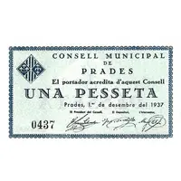 1 Peseta Prades