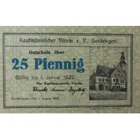 25 Pfennig Kaufmännischer Verein