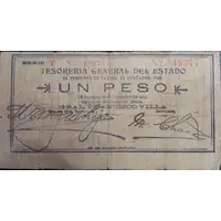 1 Peso Tesorería General del Estado