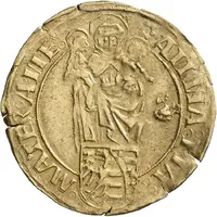 1 Goldgulden - Waldemar VI, Ernest I, Rudolph IV and George II