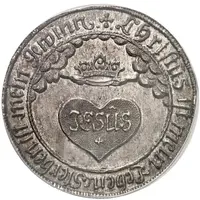 1 Thaler - John Ernest Death of Eleonora Dorothea, Widow of William IV