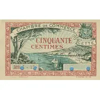 50 centimes - Chambre de Commerce de Cette [34]