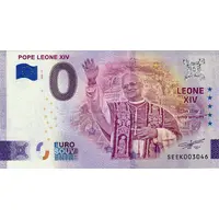 0 Euro - Pope Leone XIV