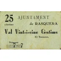 25 Céntimos Rasquera