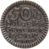 50 Pfennig - Höhr