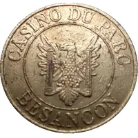 2 Francs - Casino du parc Besançon