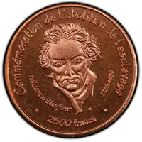 2500 Francs Abolition of Slavery