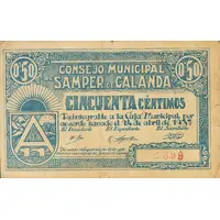 50 Céntimos Samper de Calanda