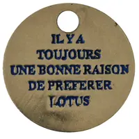 Shopping Cart Token - Lotus