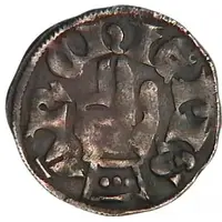 Denier anonymous with blessing hand