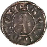 Denier anonymous with blessing hand