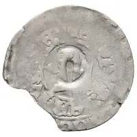 1 Prague Groschen Counterstamped