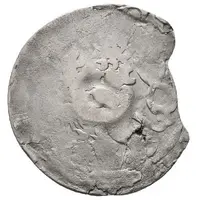 1 Prague Groschen Counterstamped