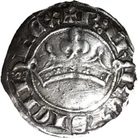 Silver Provencal Coronat - Robert of Anjou