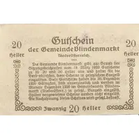 20 Heller Blindenmarkt