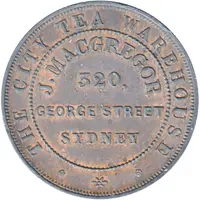 1 Penny - J. Macgregor Sydney, New South Wales