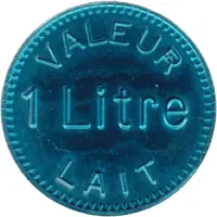 1 Liter Milk - Goumoens-la-Ville anodised in blue