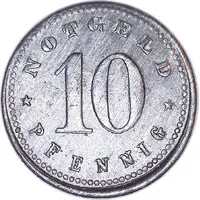 10 Pfennig - Schrobenhausen