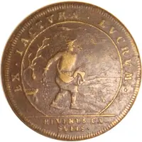 Token - Louis XIV Ex Iactura Lucrum, Lazarus Gottlieb Lauffer