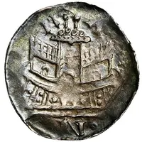 Denier - Albert III Bust left