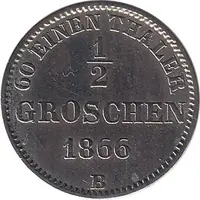 1/2 Groschen - Peter II