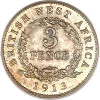 3 Pence - George V