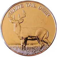 1 Ounce - White Tail Deer