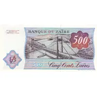 500 Zaïres
