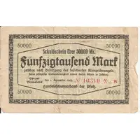 50 000 Mark Handelsschutzverband der Pfalz