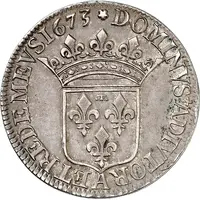 1/2 Ecu - Anna Mary Louise 2nd type: DOMINVS ADIVTOR