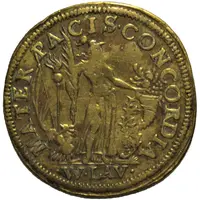 Counter token - Mars and Pax - Avt caesar avt nihil - Wolf Lauffer II