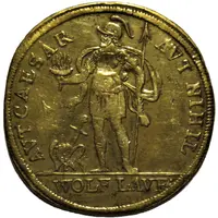 Counter token - Mars and Pax - Avt caesar avt nihil - Wolf Lauffer II