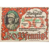 50 Pfennig Amts-Sparkasse