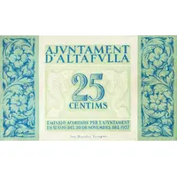 25 Céntimos Altafulla