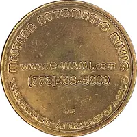 Game Token - Whirlyball Chicago, Illinois