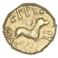 Gold 1/4 Stater - Eppillus Eppillus Calleva Ring