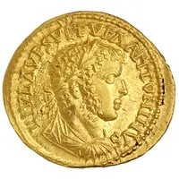 Aureus - Uranius Antoninus FECVNDITAS AVG, Fortuna