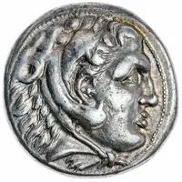 Tetradrachm - Audoleon In the name of Alexander III, Astibos or Damastion