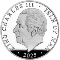 5 Pounds - Charles III Lion of England, Silver Proof