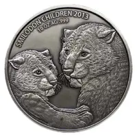 5000 Francs CFA Smilodon Children