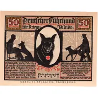 50 Pfennig Deutscher Verein für Sanitätshunde