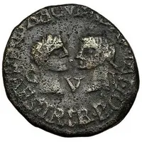 As - Tiberius C V T DRVSVS CAES TRIB POT IVL AVGVSTA