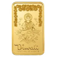 5 Gram Gold PAMP Suisse – Diwali Lakshmi & Rangoli Art