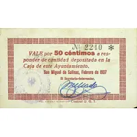 50 Céntimos San Miguel de Salinas
