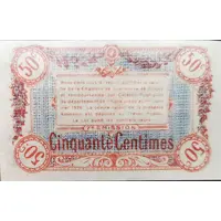50 Centimes - Chambre de Commerce de Troyes